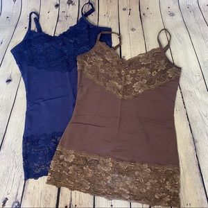 set of 2 maurices camisole tank tops